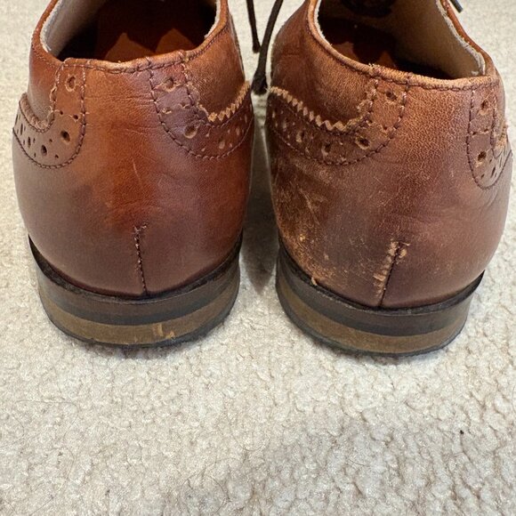 Vintage Barney's New York brown leather brogues/oxfords - Picture 5 of 8